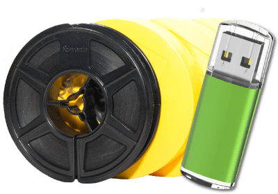 Schmalfilm wird in Full HD digitalisiert für beste Qualität